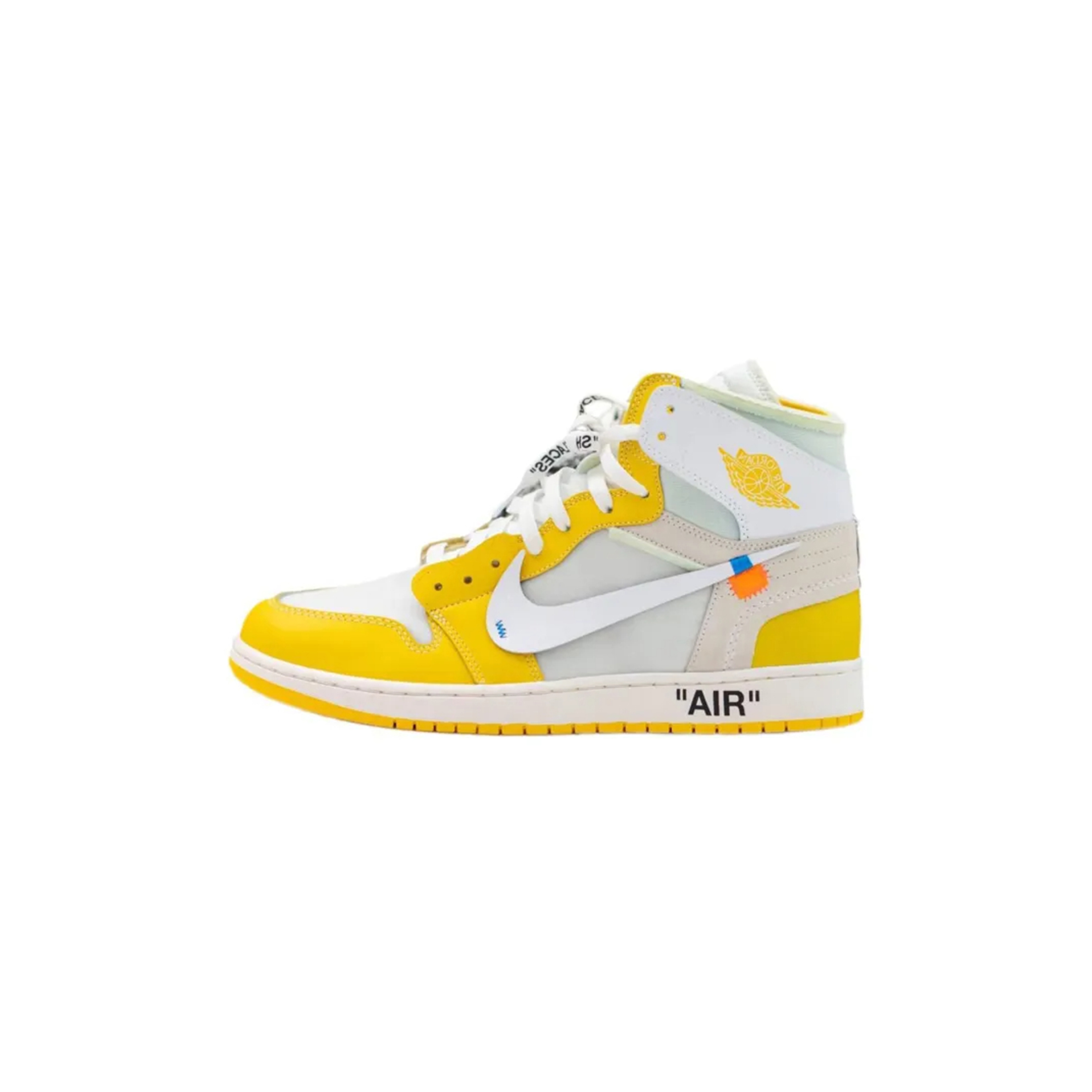 NIKE JORDAN 1 RETRO HIGHOFF-WHITE CANARY YELLOW AQ0818-149